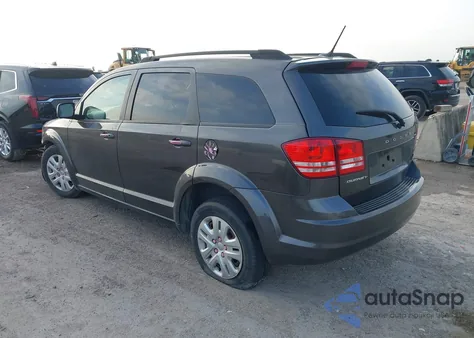 2018 Dodge Journey Se из США, поврежденный, VIN 3C4PDCABXJT385351